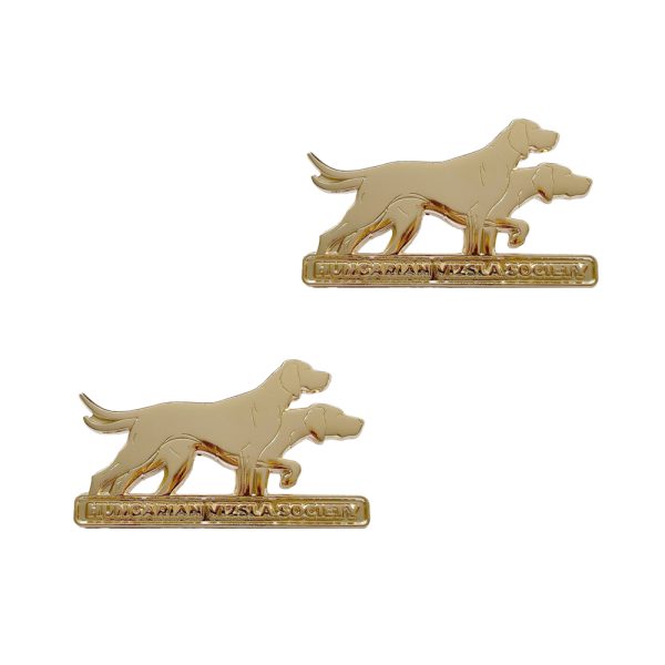 HVS Pack - 2 x Classic Gold Pin Badges