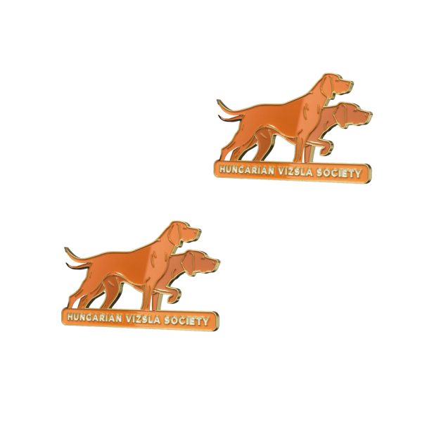 HVS Pack - 2 x Russet Gold Pin Badges